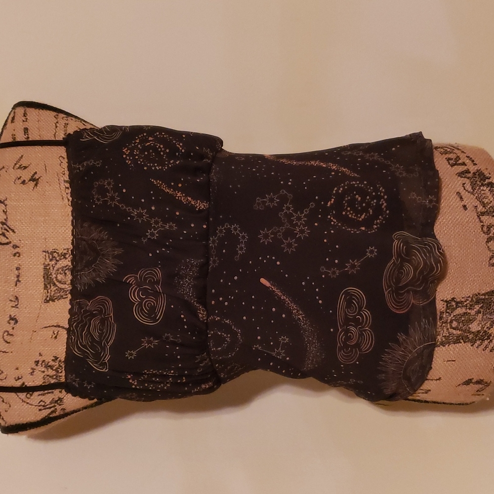 Black night sky cami